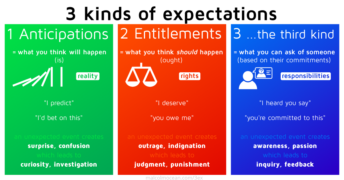 Expectation Vs Expectations