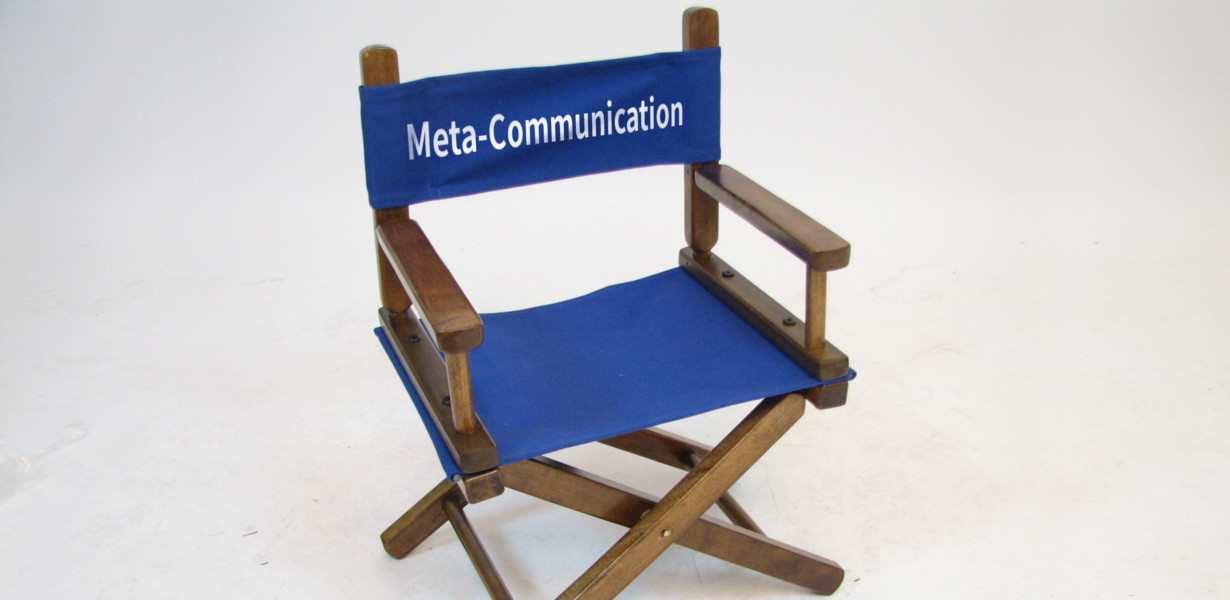 Meta-Communication director chair