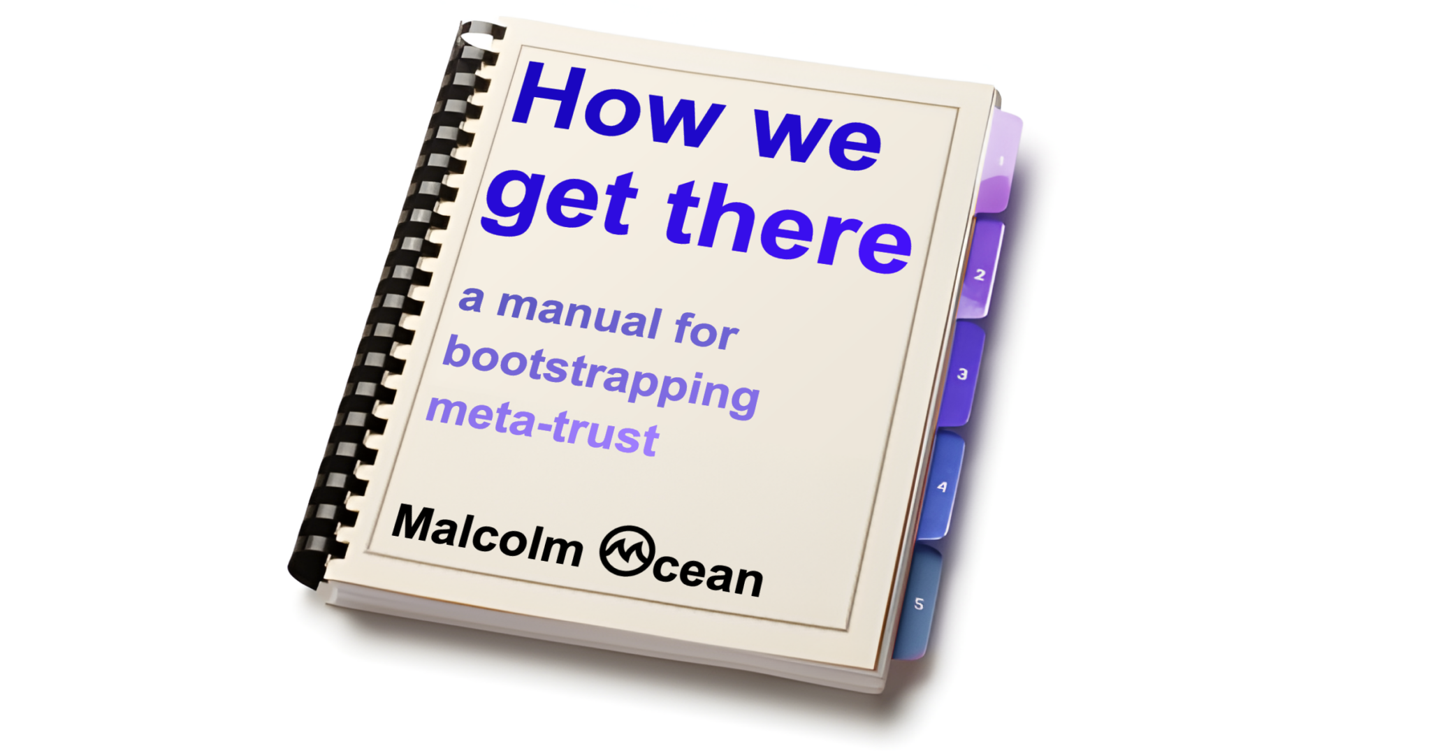 a graphic depicting the How We Get There book