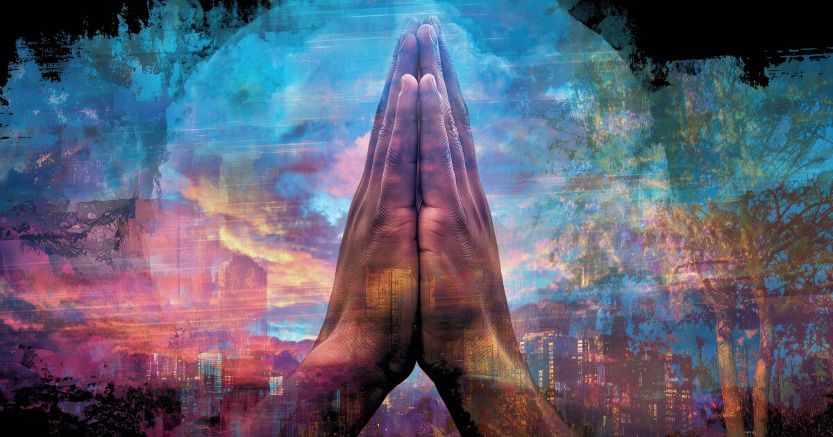 You can pray to different things on many scales